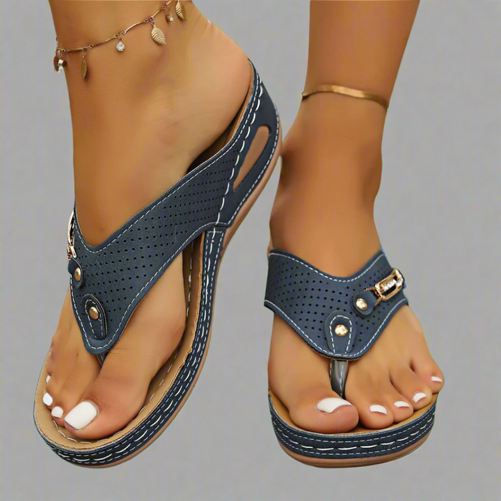 Mira | Women's Retro Sandals with Arch Support, Comfortable and Stylish
