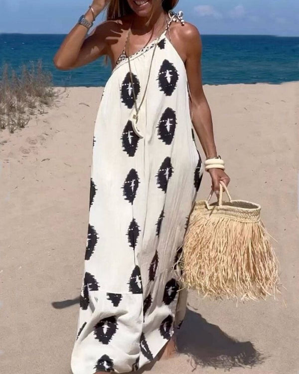 Sunshine™ - One Shoulder Loose Maxi Dress