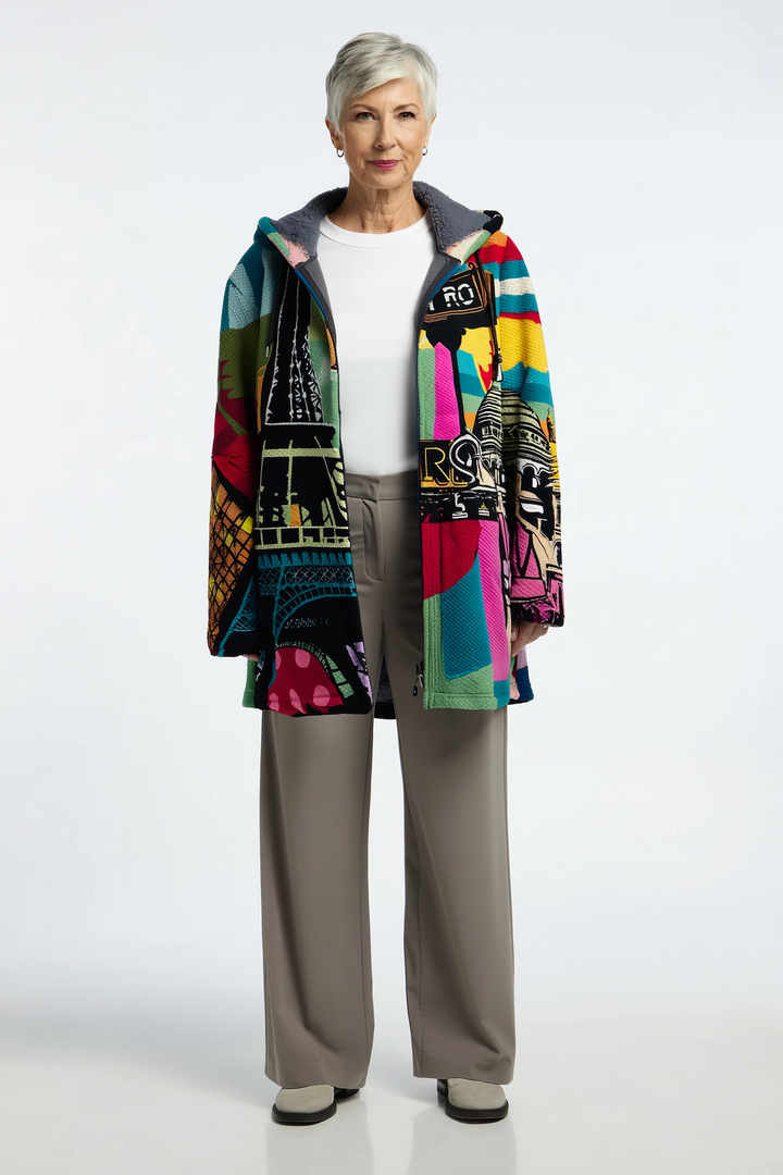 Meadow | Women's Oversized Cardigan with Artistic Inspiration