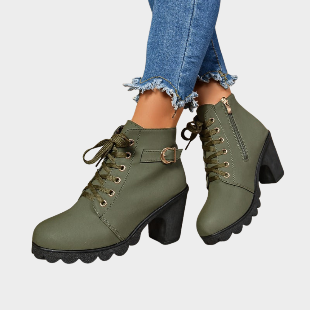 Kenna | Women's Block Heel Ankle Boots