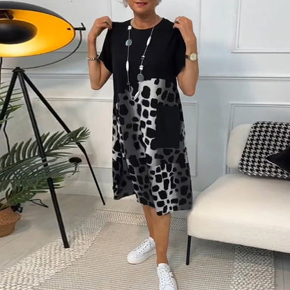 Lina | Airy Summer Dress with Round Neckline