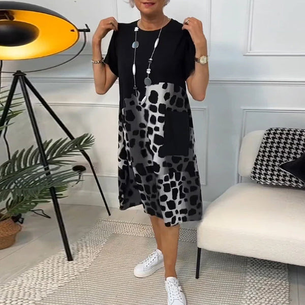 Lina | Airy Summer Dress with Round Neckline