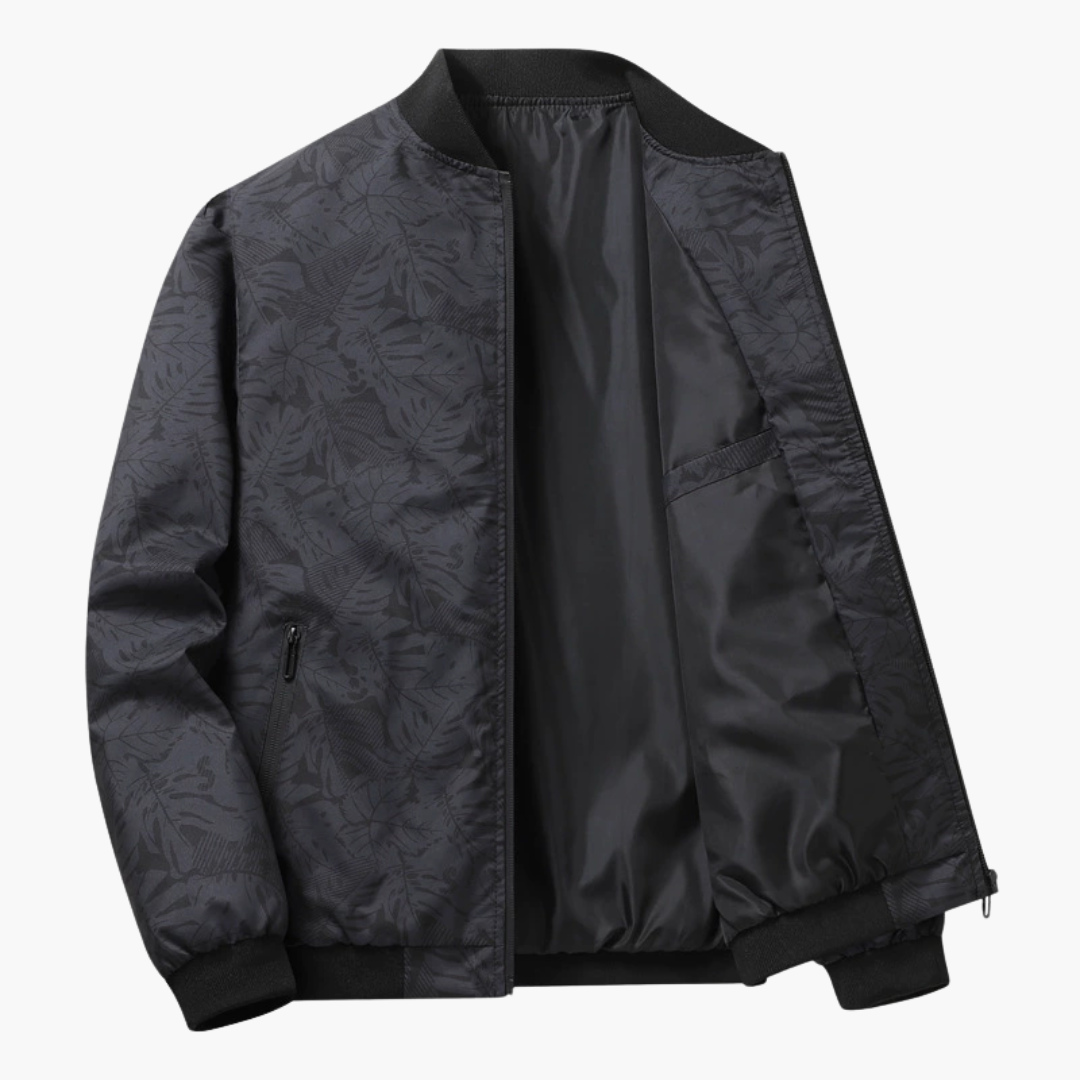Tailored Elegant Men's Bomber Jacket