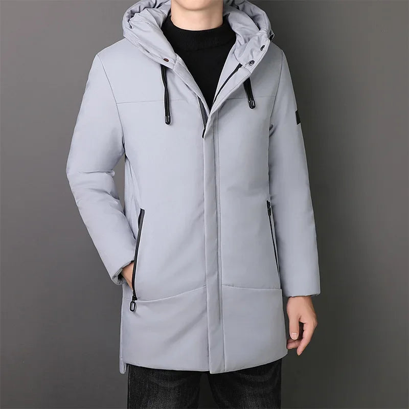 Tailored Elegant Long Men's Jacket