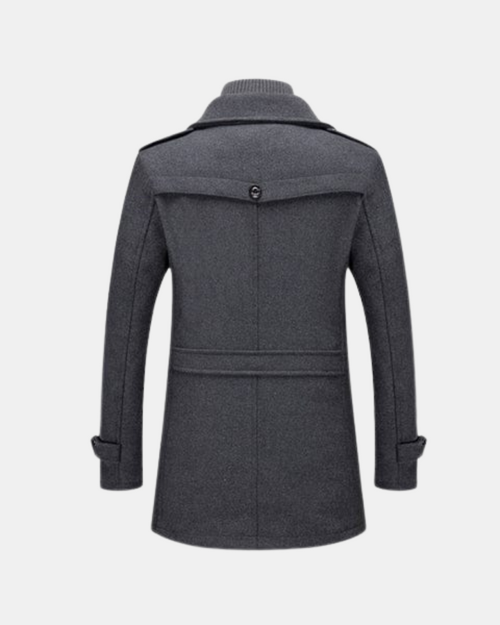 Giuseppe | Men's Tailored Warm Winter Coat with Buttons