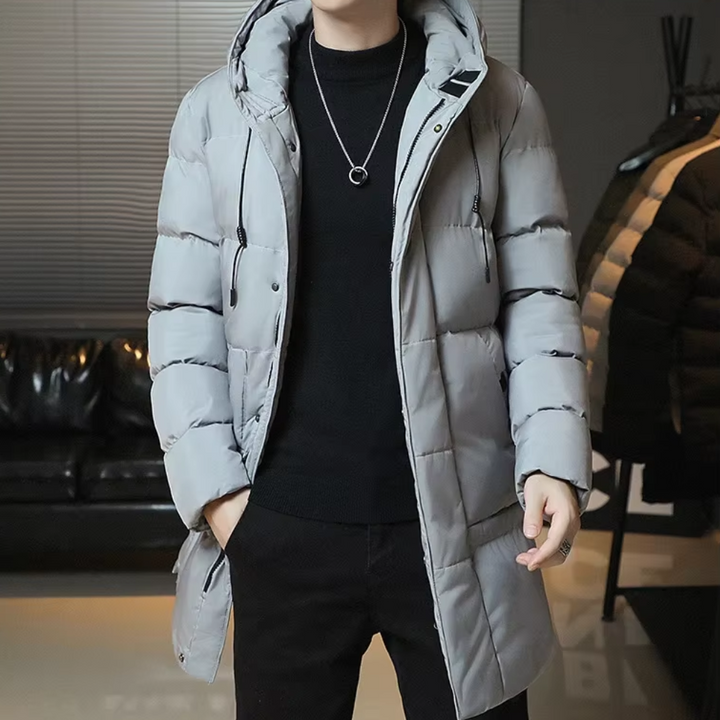 Men's Tailored Elegant Long Winter Jacket