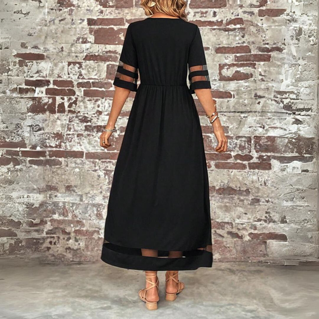 Aubrey™ – Figure-Hugging Midi Dress for a Slim Silhouette