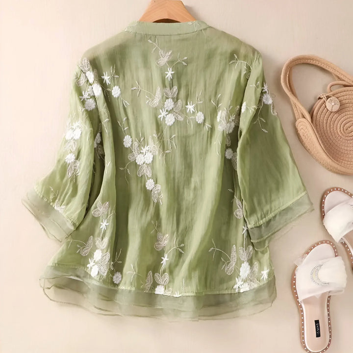 Madeline™ - Lightweight Cotton Blouse