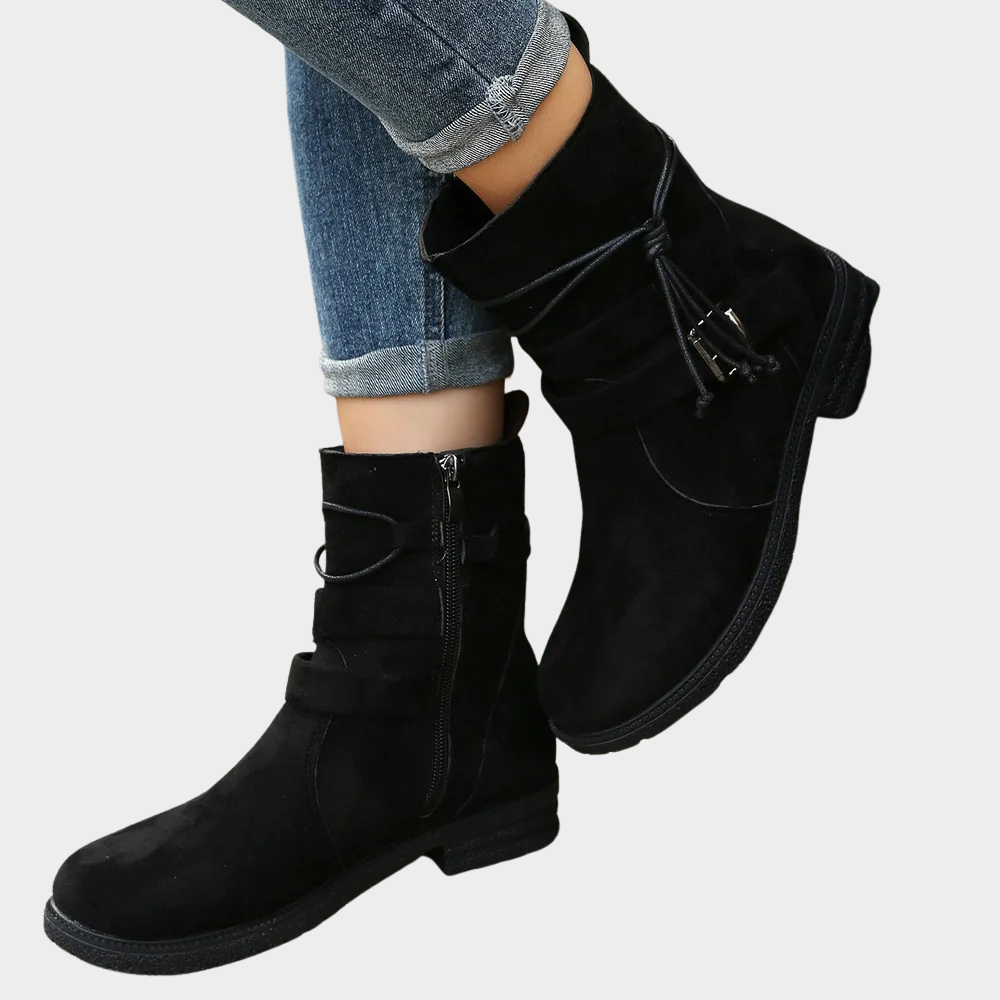 Delaney | Women's Low Heel Ankle Boots