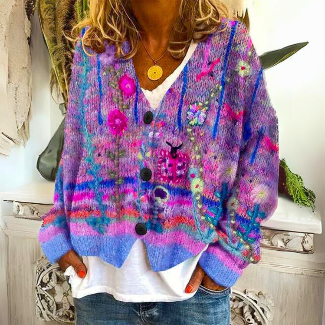 Carolin - Soft and Colorful Knit Sweater