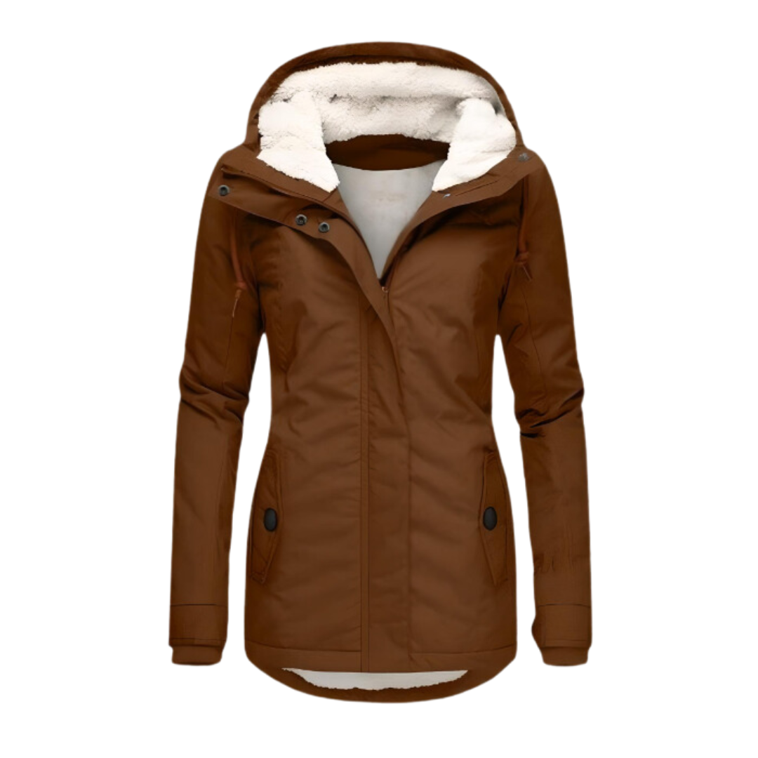 Frieda | Slim Fit All-Weather Women's Parka with Pockets