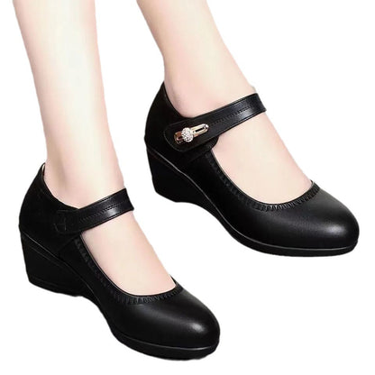 Janis™ - Soft Heeled Comfort Shoes