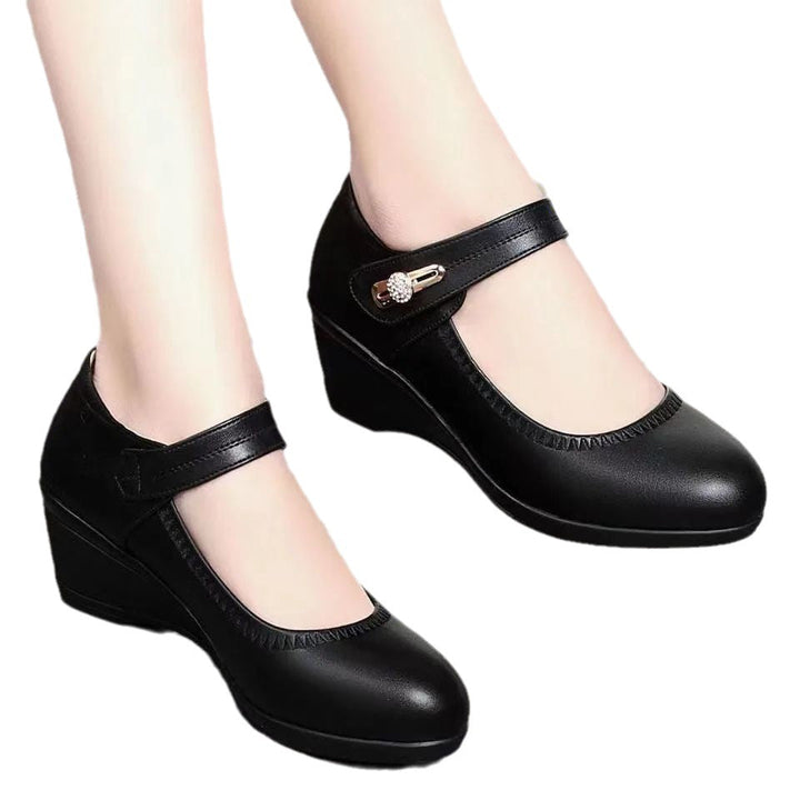 Janis | Women's Soft Heeled Comfort Shoes