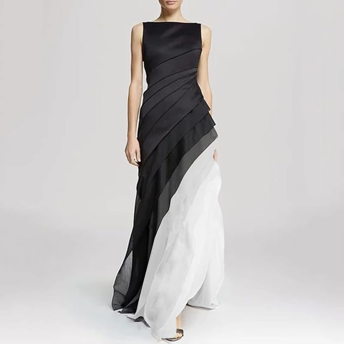 Women's Sleeveless Floor-Length Dress