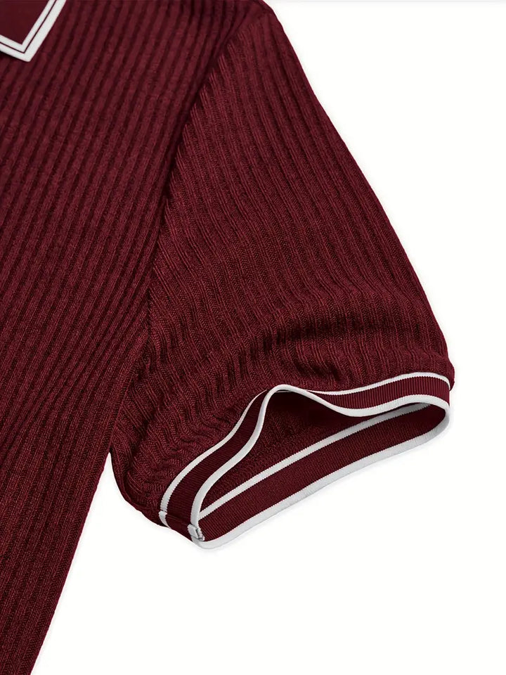 Emilio | Men's Tailored Custom Polo with Buttons