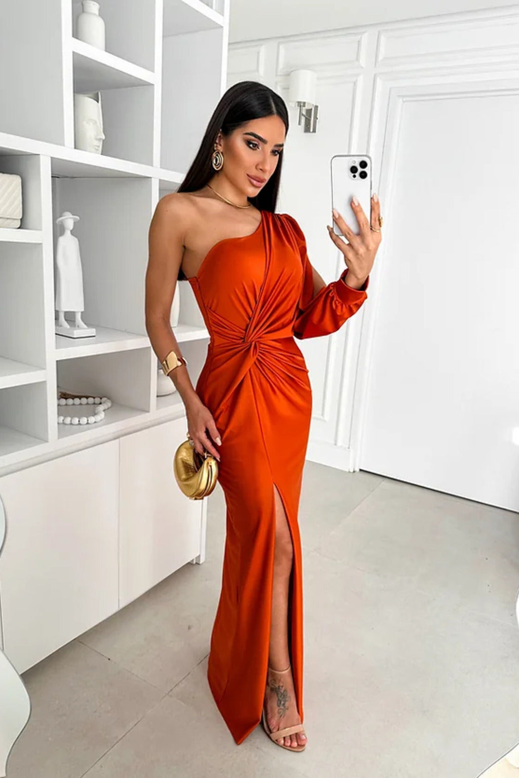 Anna | Elegant Silhouette Dress