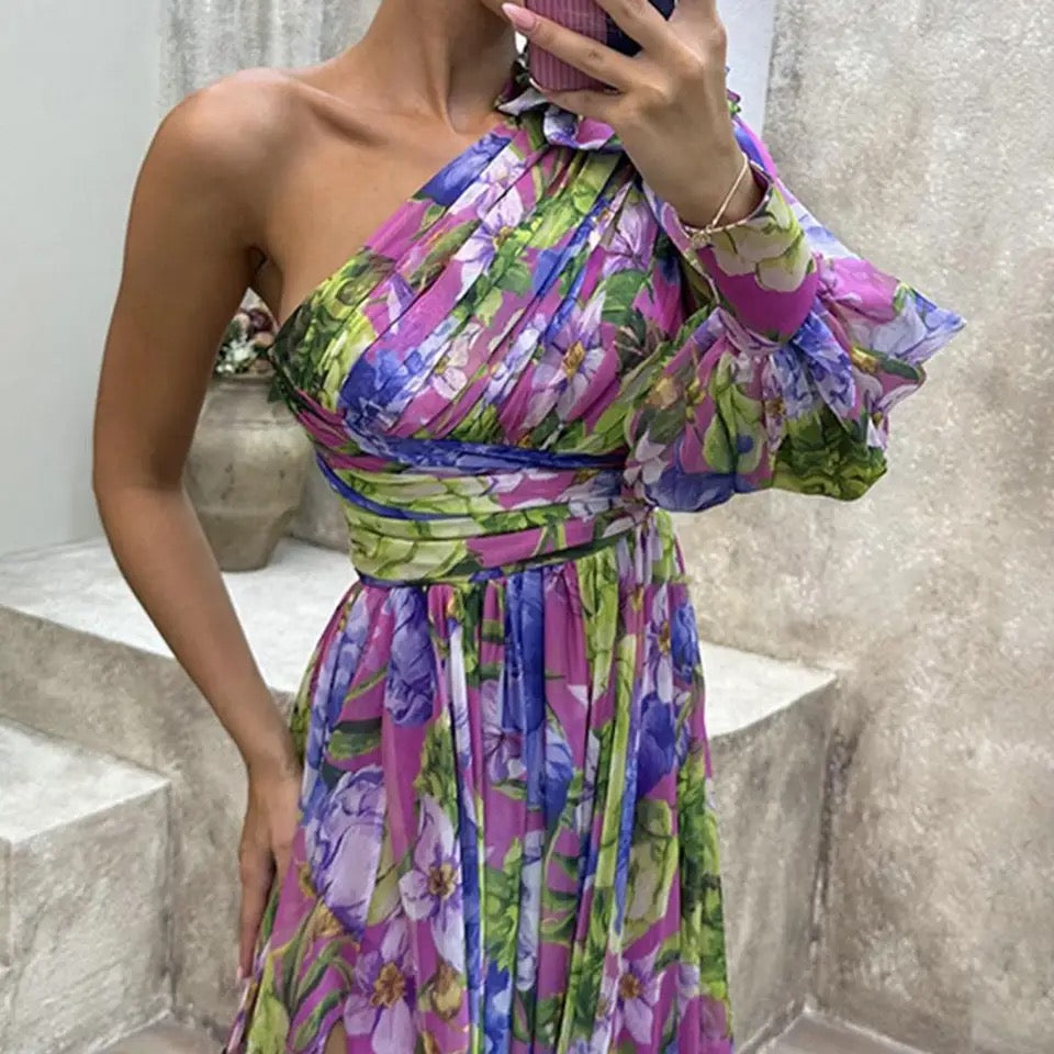 Lila - One-Shoulder Dress