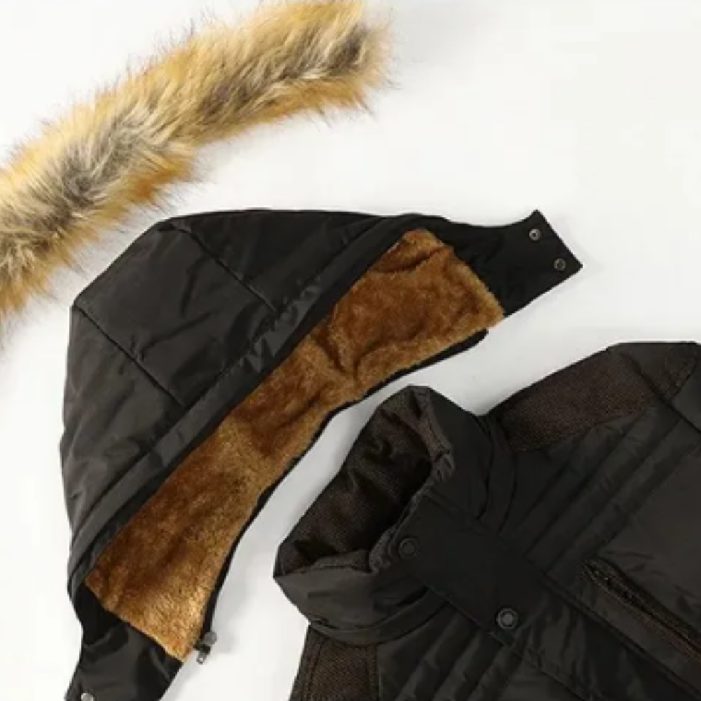 Men's Tailored Elegant Padded Winter Jacket