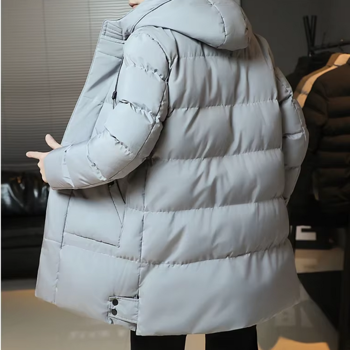 Men's Tailored Elegant Long Winter Jacket