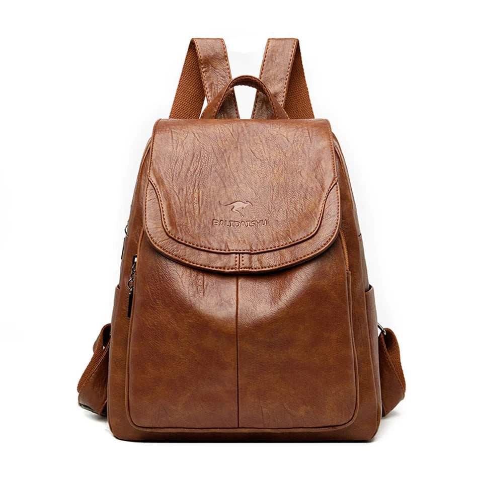 Kristlaug | Elegant and lightweight backpack in a tone with Pockets