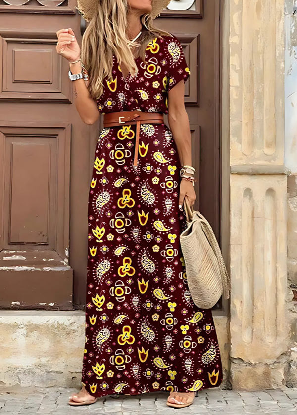 Tahlee™ - Elegant Bohemian Maxi Dress