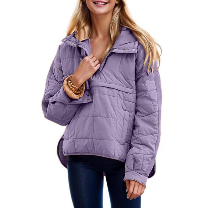 Fely | Women's Oversized Hooded Pullover Jacket