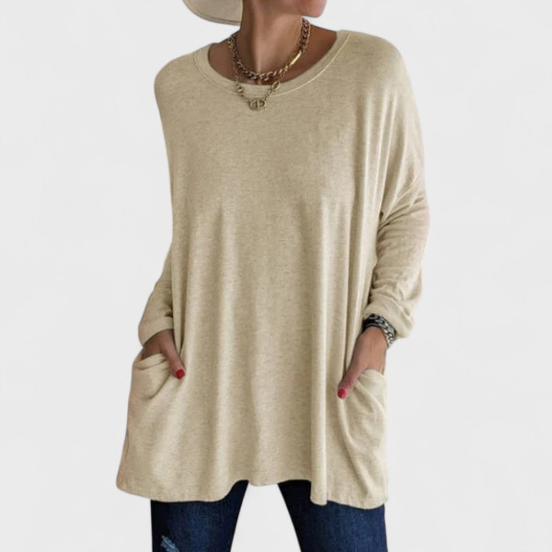 Moira | Women's Relaxed Long Sleeve Top