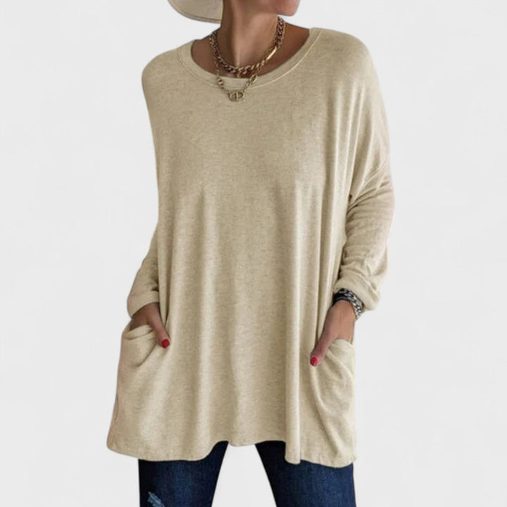 Moira | Women's Relaxed Long Sleeve Top