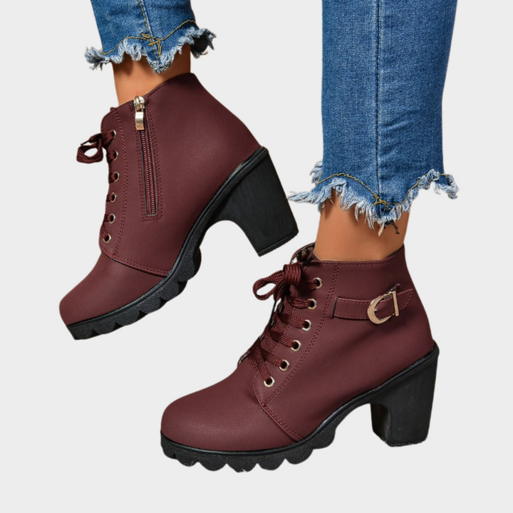Kenna | Women's Block Heel Ankle Boots