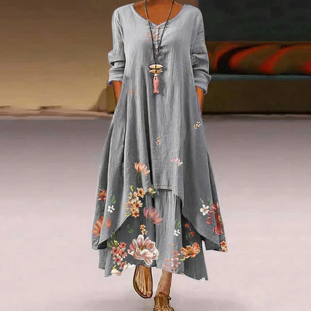 Félicie - Elegant Dress Featuring Refined Details and a Flattering Fit