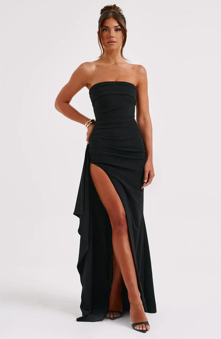 Stacy | Off-the-Shoulder Maxi Dress