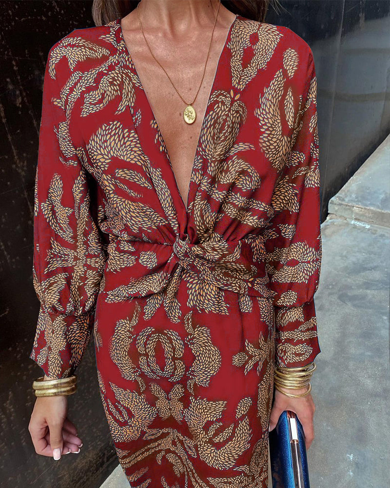 Giulia | Women's Long Sleeve Elegant Dress