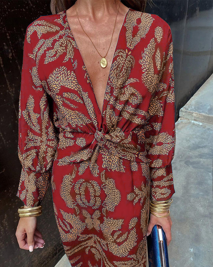 Giulia | Women's Long Sleeve Elegant Dress