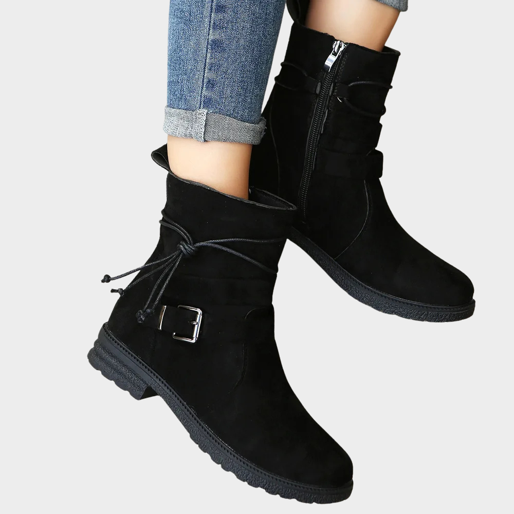 Delaney | Women's Low Heel Ankle Boots
