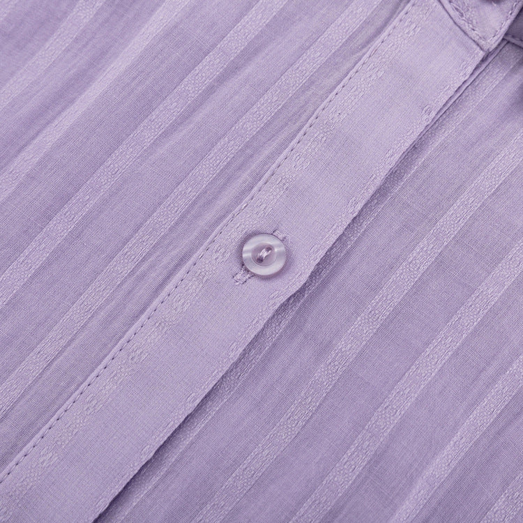 Yselia | Women's Breezy Button-Up and Shorts Set with Buttons