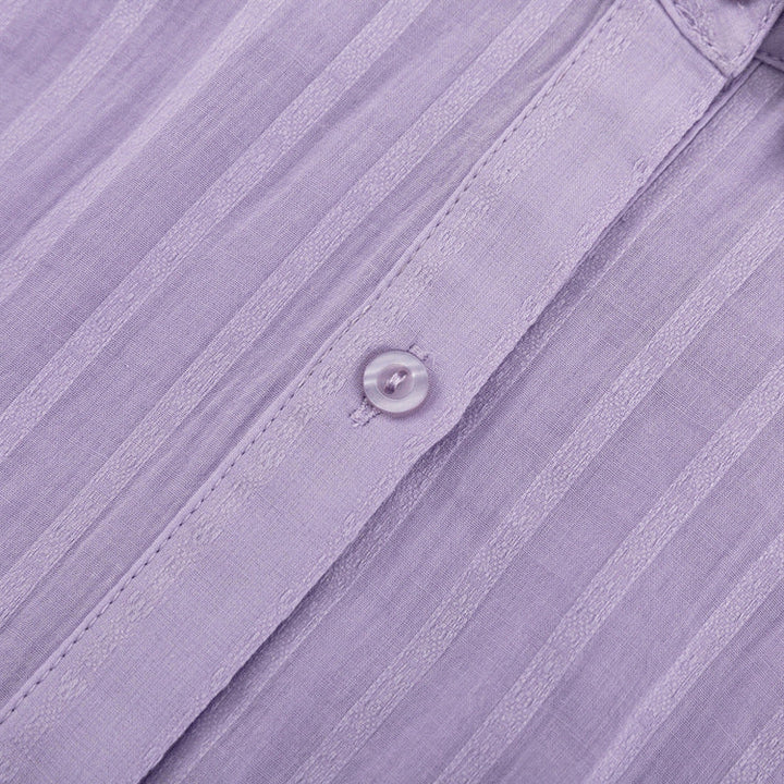 Yselia | Women's Breezy Button-Up and Shorts Set with Buttons