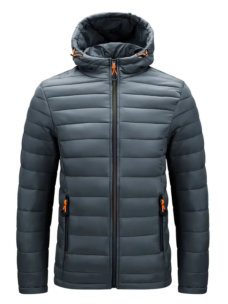 Men's Tailored Elegant Hooded Jacket