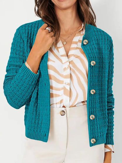 Harper™ - Cardigan with Button Placket