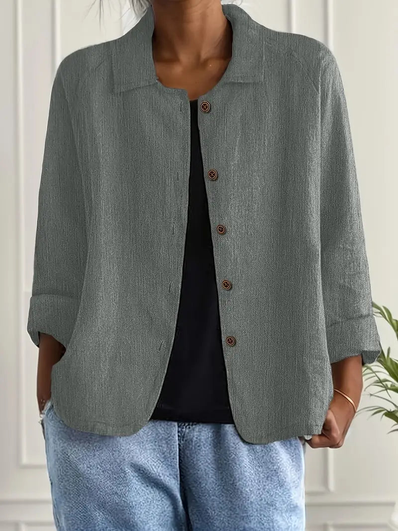 Marilla | Classic Light Shirt Cardigan