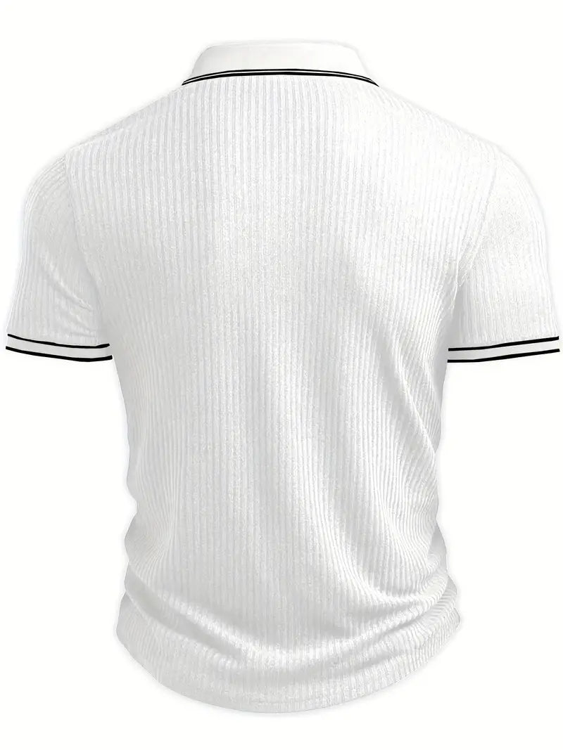 Emilio | Men's Tailored Custom Polo with Buttons