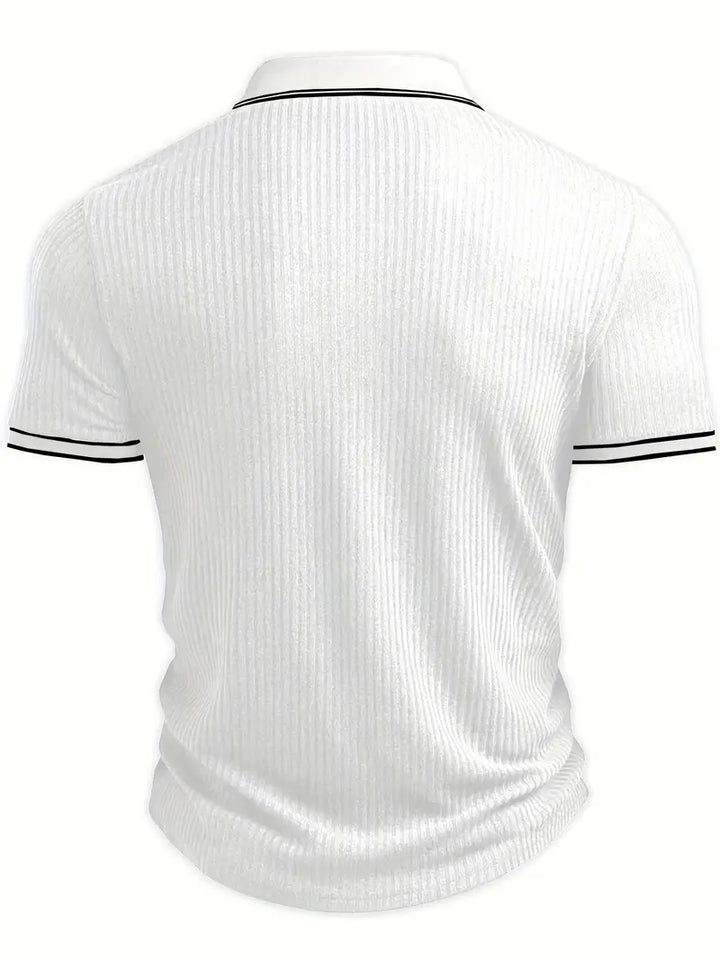 Emilio | Men's Tailored Custom Polo with Buttons