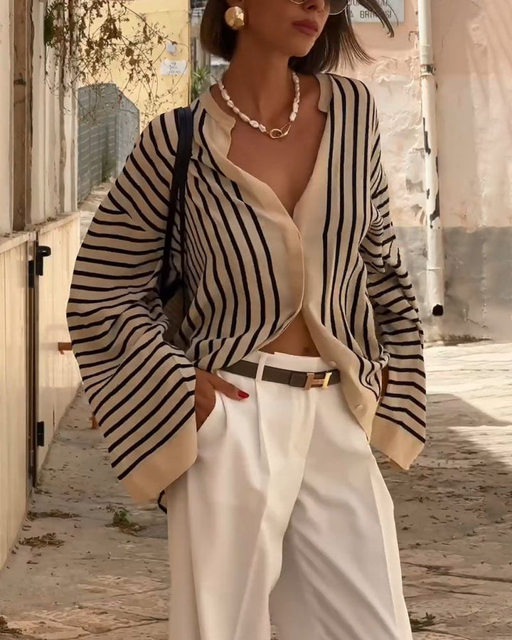 Deina | Relaxed Versatile Shirt with Buttons