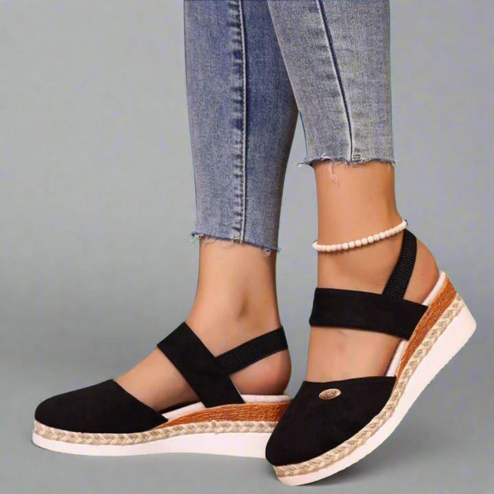 Gitta | Plus-Size Wedge Heels, Comfortable and Versatile