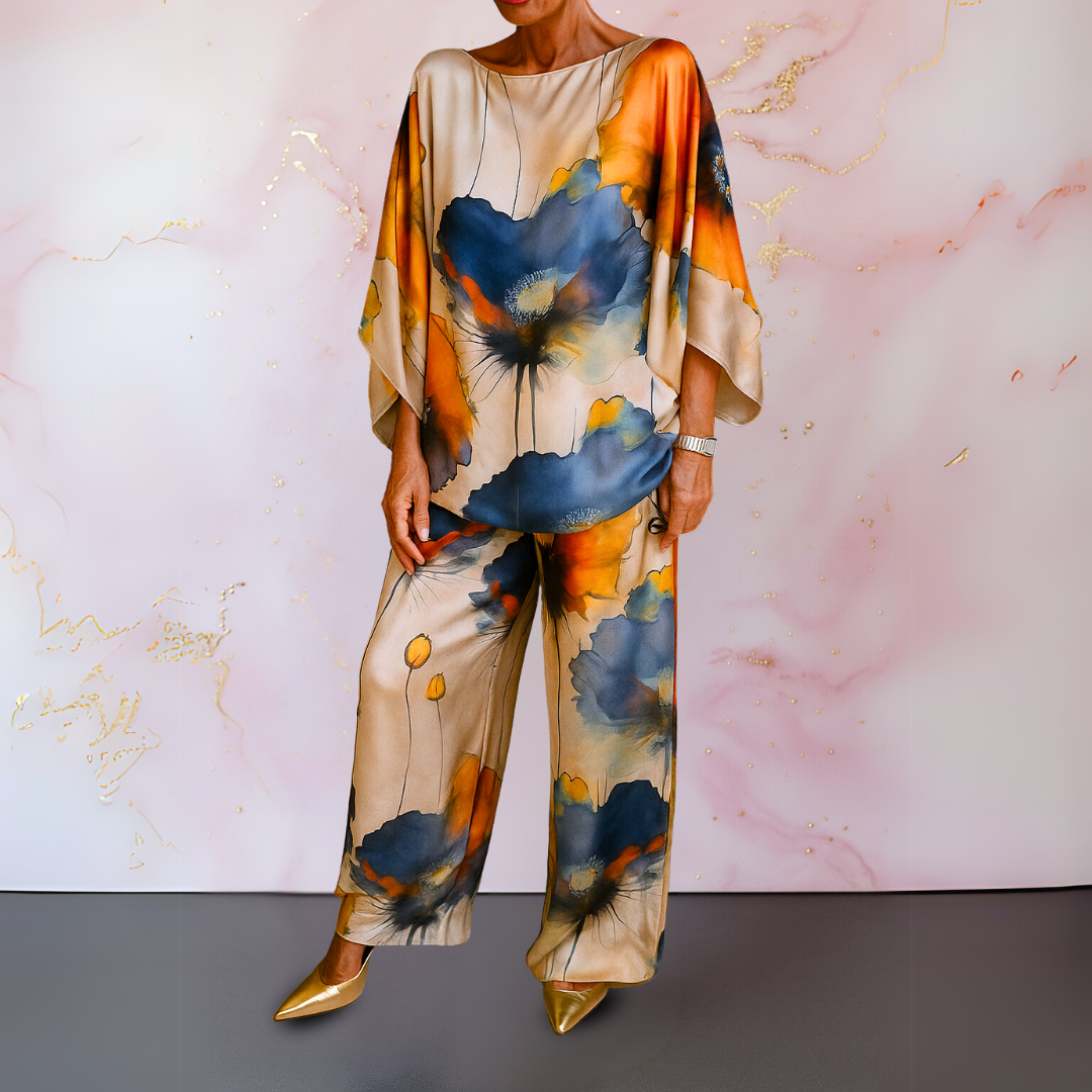 Monique™ - Satin Two-Piece Women's Set