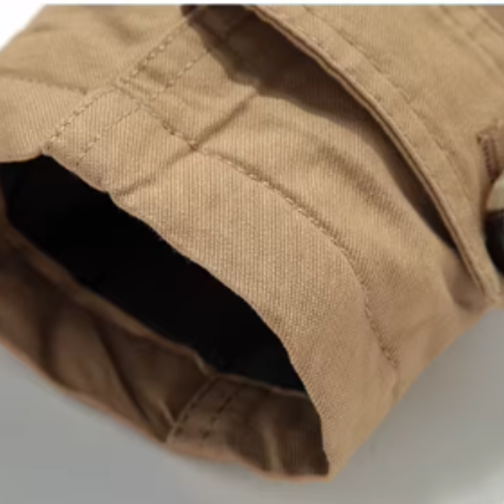 Men's Tailored Elegant Padded Trench Coat