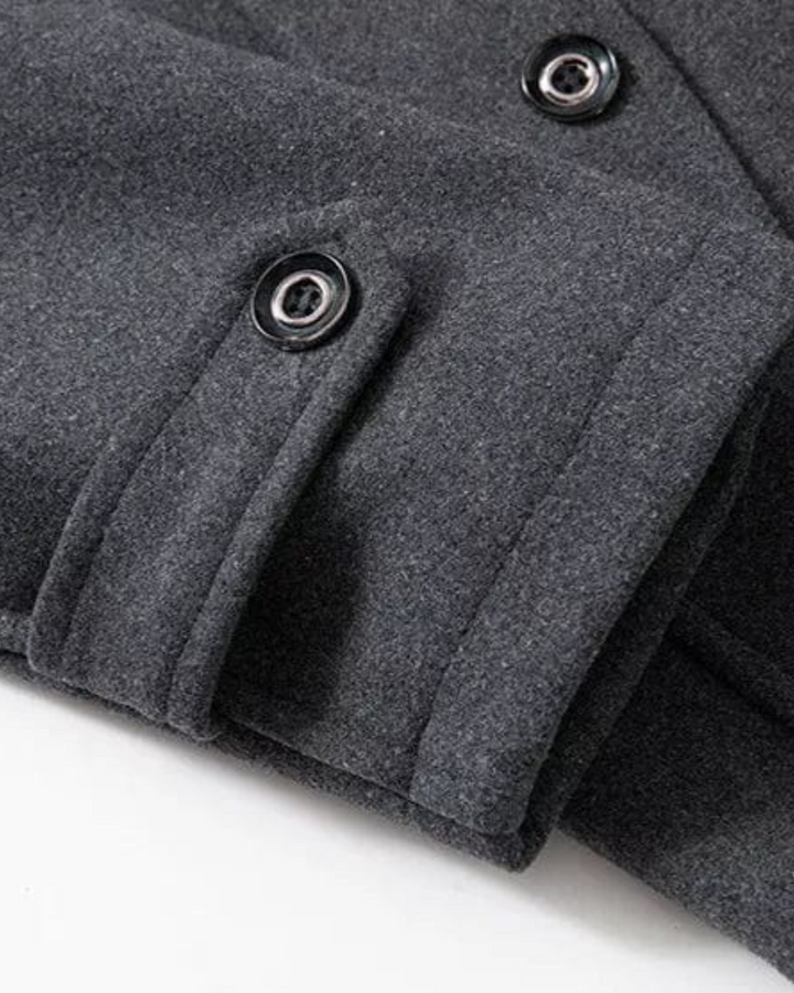 Giuseppe | Men's Tailored Warm Winter Coat with Buttons