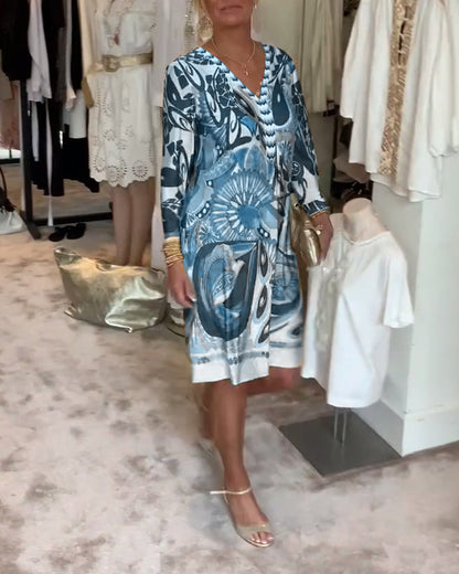 Mariane™ | Vintage Print Dress