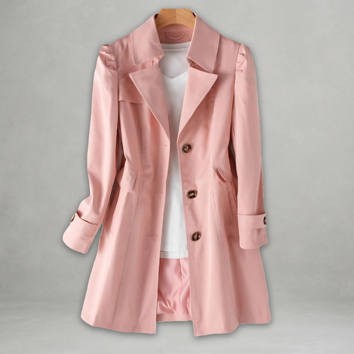 Daniela | Women's Chic Trench Coat with Pockets