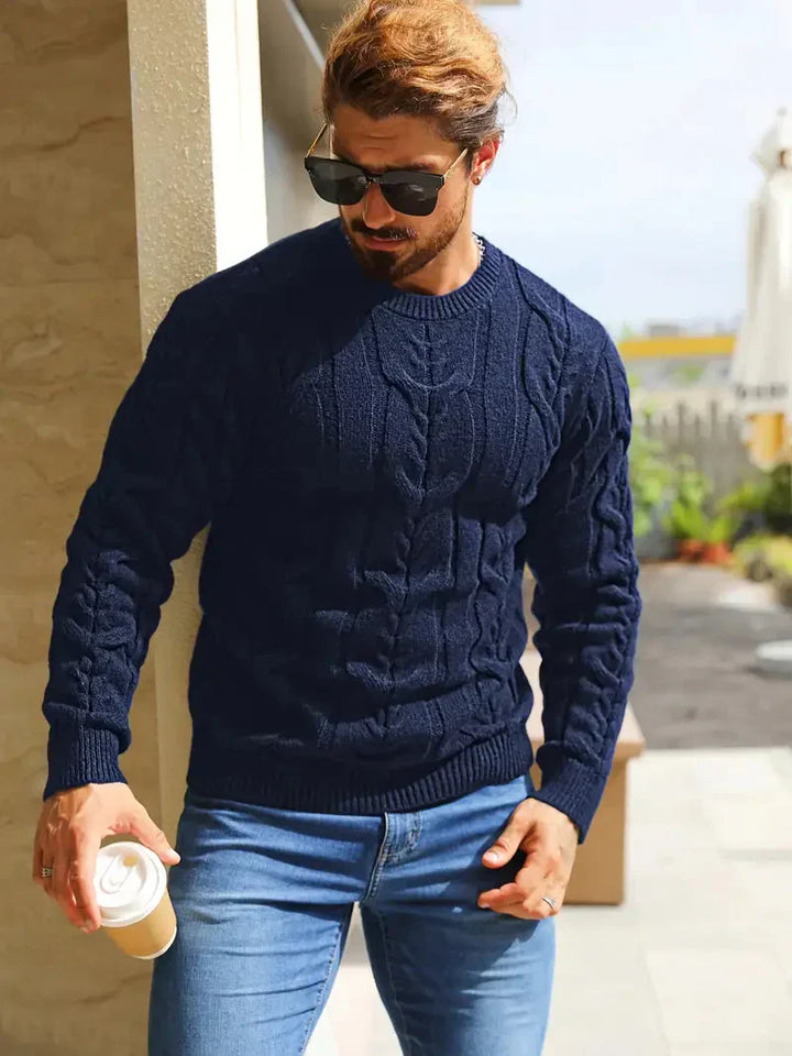 Brit & Boho™️ | Graphica Geo Knit Sweater