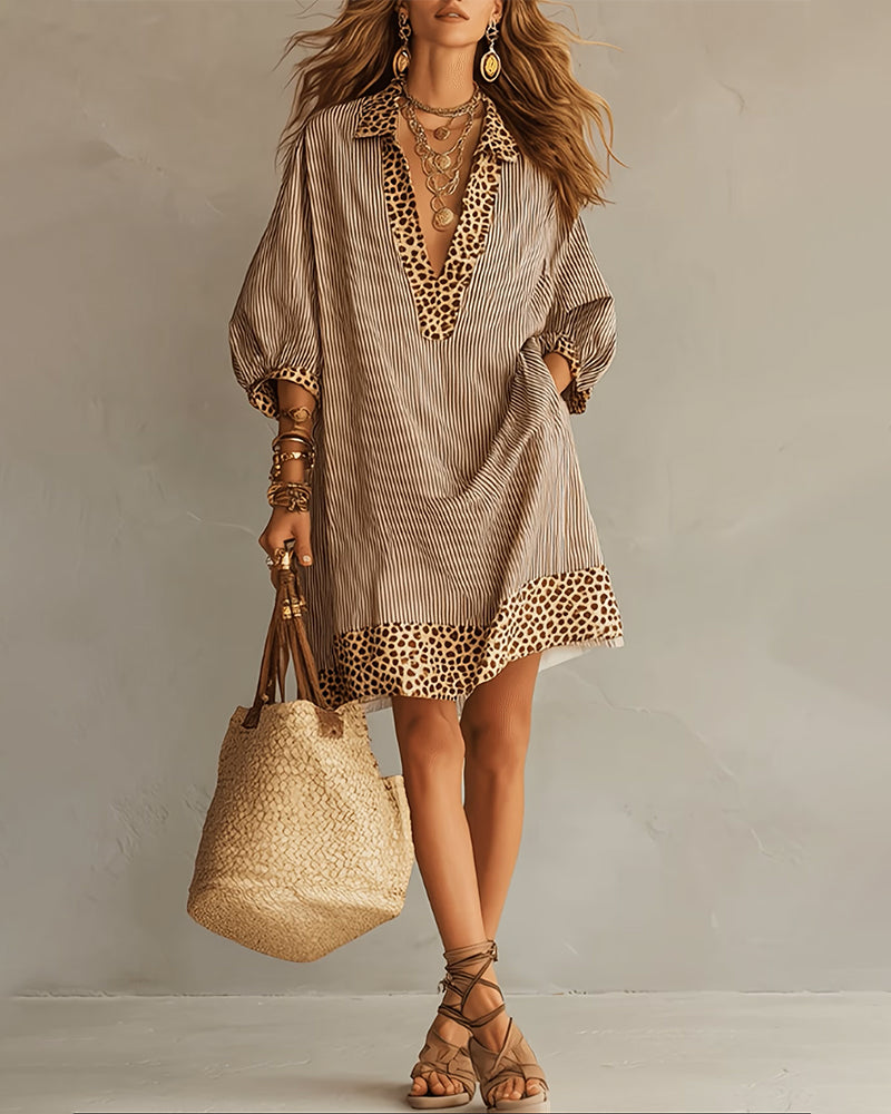 Zélie | Women's Mini Dress with Puff Sleeves